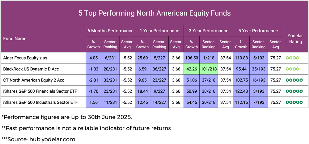 5 Top Performing North American Equity Funds-2