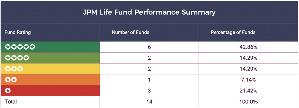 JPM Life Fund Summary