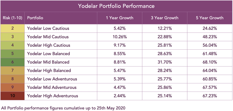 yodelar portfolio performance-1