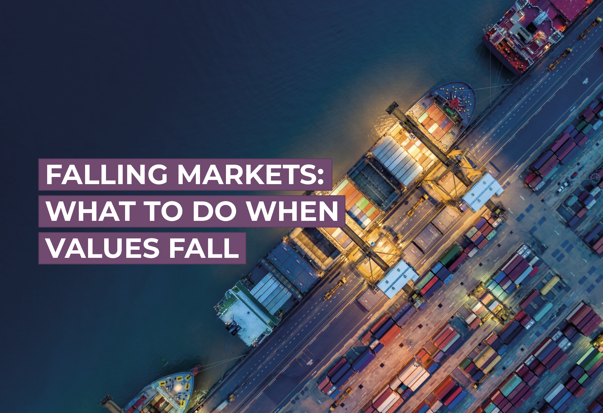 Market Conditions Fall Falling Markets - What To Do When Investment Values Fall